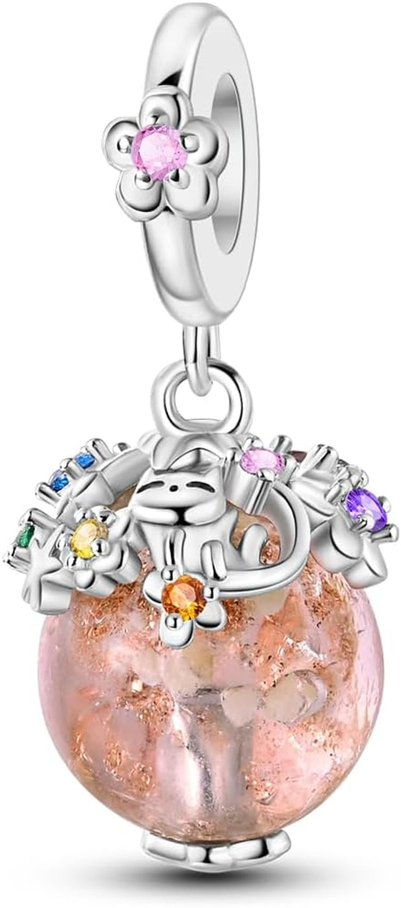 MULA 925 Silber Charms für Armbänder und Halsketten - Perfekte Ergänzung für Ihr Schmuckstück