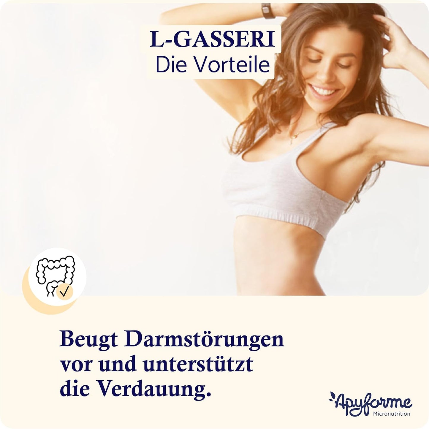 - Lactobacillus Gasseri - Probiotika Für Einen Flachen Bauch - Darmflora Verdauung - Bis Zu 50 Milliarden Kbe/Tag - 60 Magensaftresistente Kapseln - L-Gasseri