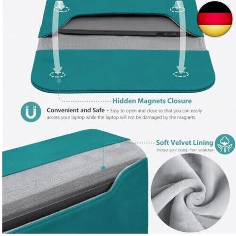 HYZUO 13 Zoll Laptop Hülle Tasche Laptophülle Kompatibel Mit Macbook Air 13,6 M