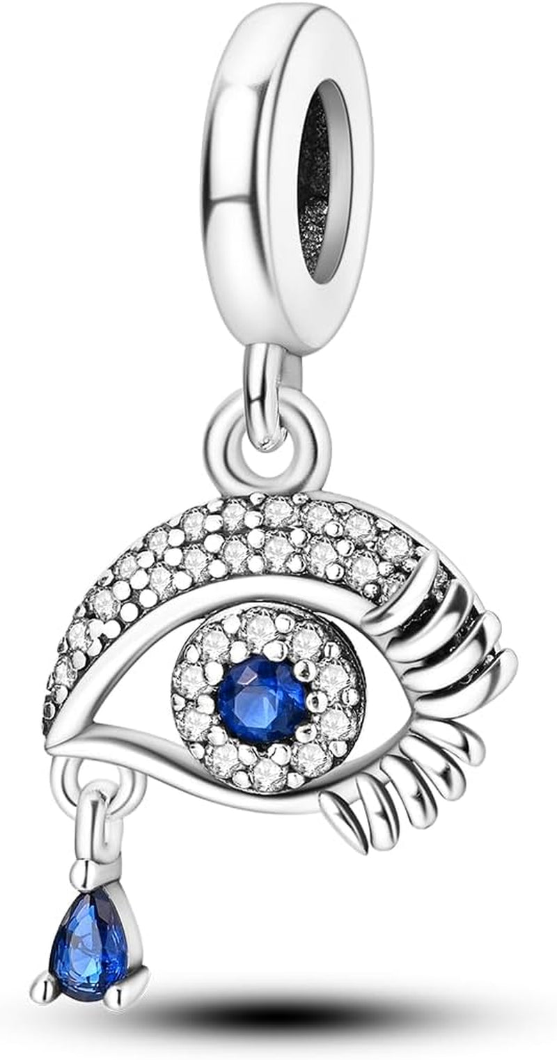 Stylish MULA 925 Sterling Silver Charms for European Bracelets and Necklaces - Perfect for Women