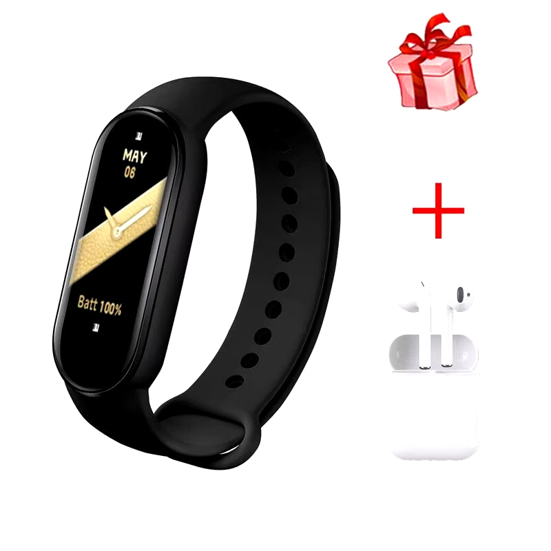 M8 Smart Watch Wireless Bluetooth Headsets Smartband Fitness Tracker Blood Pressure Sport Smart Bracelet for Sport Tracker