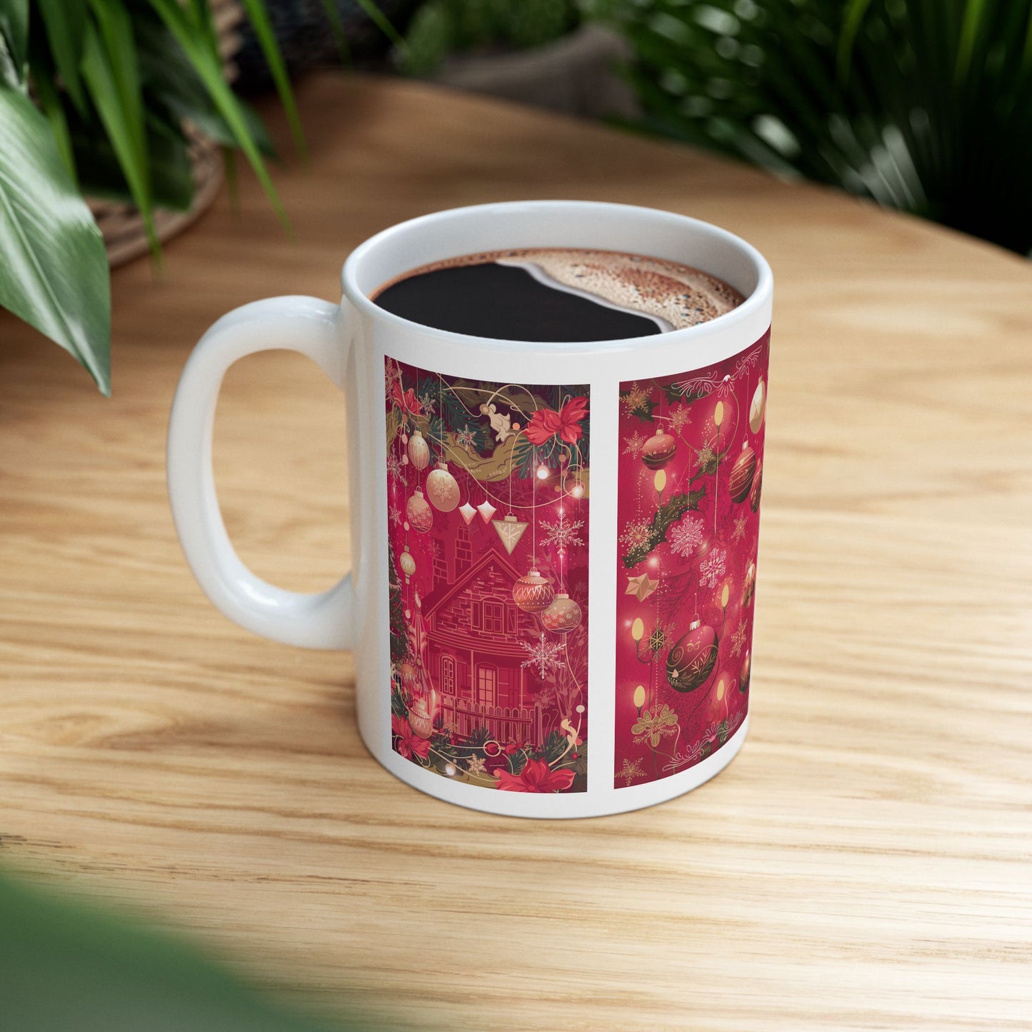 Christmas Village Mug | Holiday Magic Coffee Cup | Festive Winter Scene | Vintage Christmas Design | Christmas Mug | Christmas Lover Mug