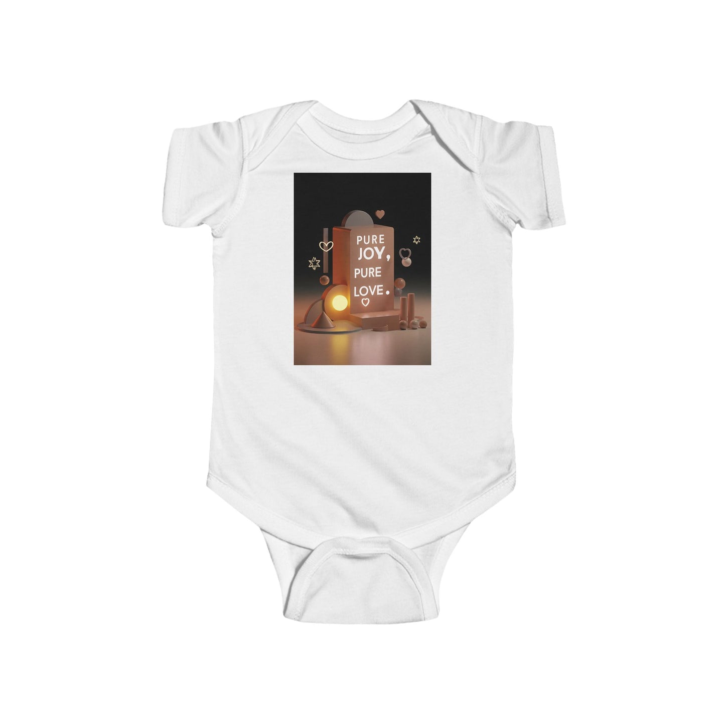 Pure Joy Pure Love T-shirt | Modern 3D Art Design | Romantic Quote Tee | Aesthetic Love Gift | Valentine's Day Shirt