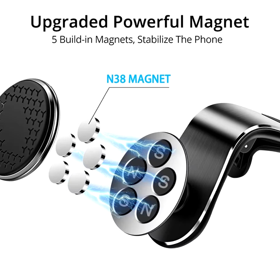 Magnetic Car Phone Holder Stand Air Vent Magnet Car Mount GPS Smartphone Mobile Support in Car Bracket for Iphone Samsung Xiaomi