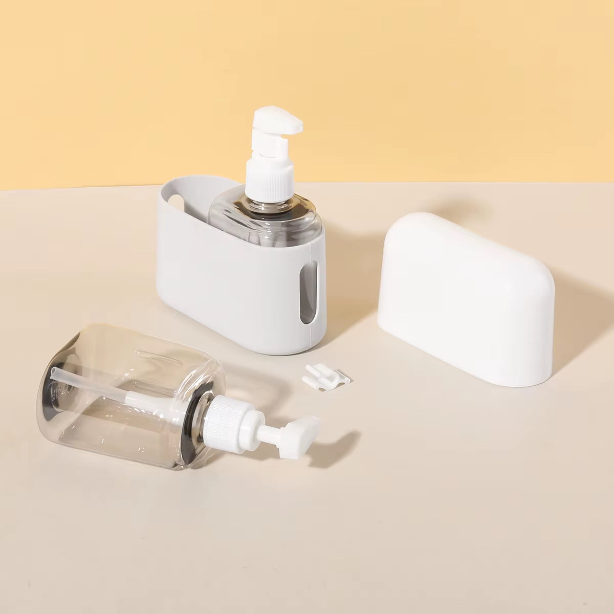 2 in 1 100Ml Travel Bottle Set Combination Shampoo Shower Gel Hand Wash Lotion Split Empty Bottle Travel Kit Accessories