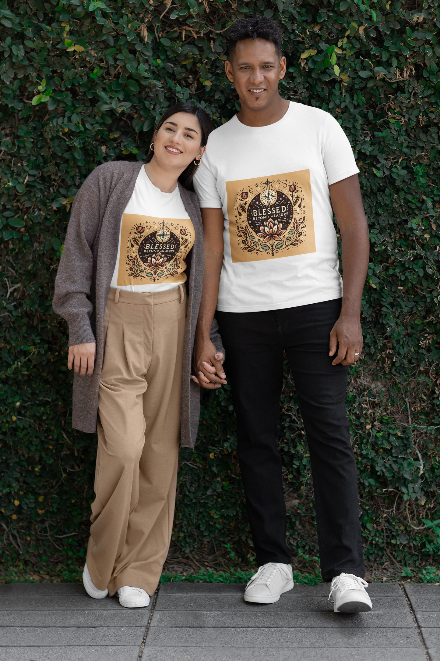 Blessed Beyond Measure T-shirt | Vintage Sunflower Faith Tee | Christian Women Gift | Spiritual Quote Shirt | Religious Clothing | Unisex