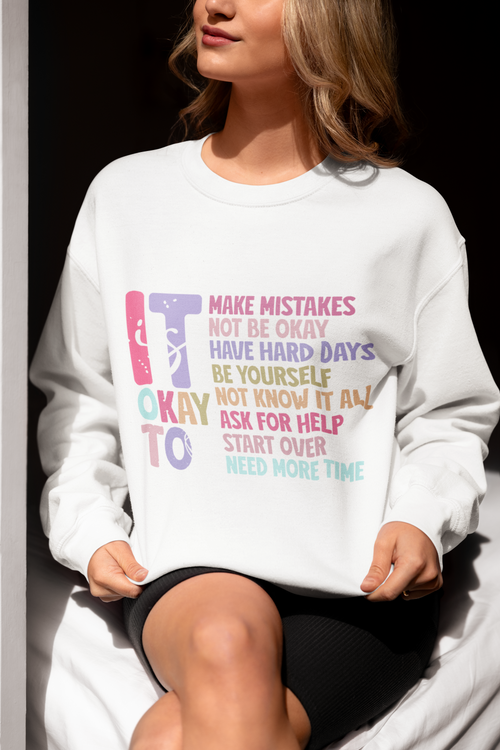 Cozy Heavy Blend™ Crewneck Sweatshirt | No-Itch Seamless Comfort Sweatshirt | Ribbed Knit Collar | Style That Lasts | Motivation Sweatshirt