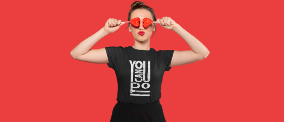 You Can Do It Motivation T-Shirt | Typography Design | Distressed Inspirational Quote | Empowerment Statement | Confidence Booster Tee