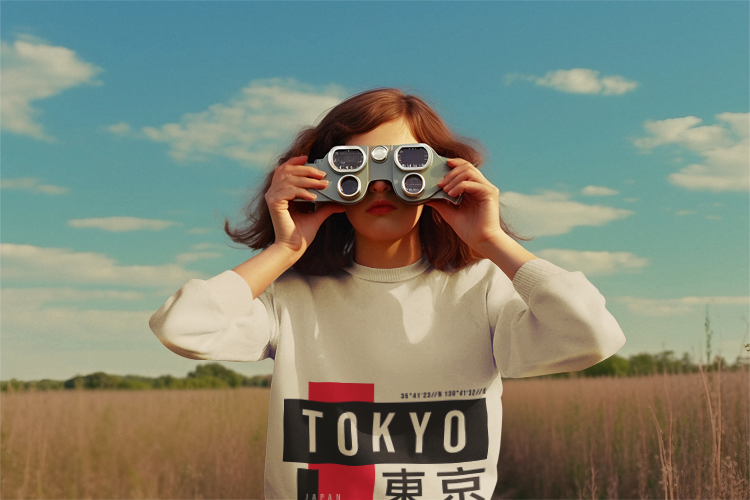 Tokyo Coordinates Sweatshirt | Japanese Kanji Street Style | Urban Japan Fashion | Minimalist Tokyo Design | Geometric City Art | Unisex