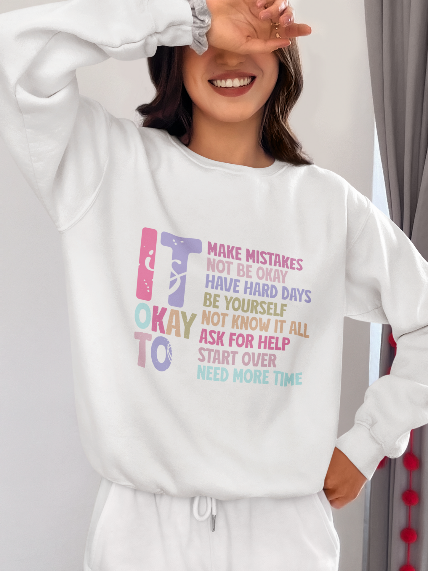 Cozy Heavy Blend™ Crewneck Sweatshirt | No-Itch Seamless Comfort Sweatshirt | Ribbed Knit Collar | Style That Lasts | Motivation Sweatshirt