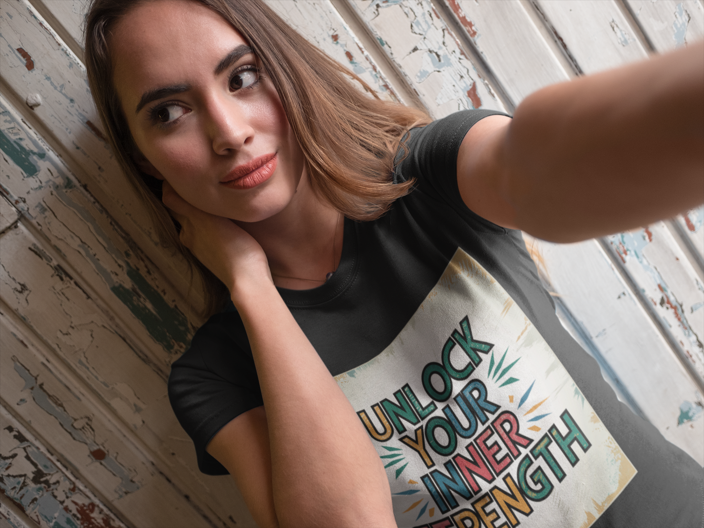 Empower Yourself: Unlocking Your Inner Strength Shirt | Inspirational Typography | Positive Affirmation T-shirt | Transform Yourself T-shirt