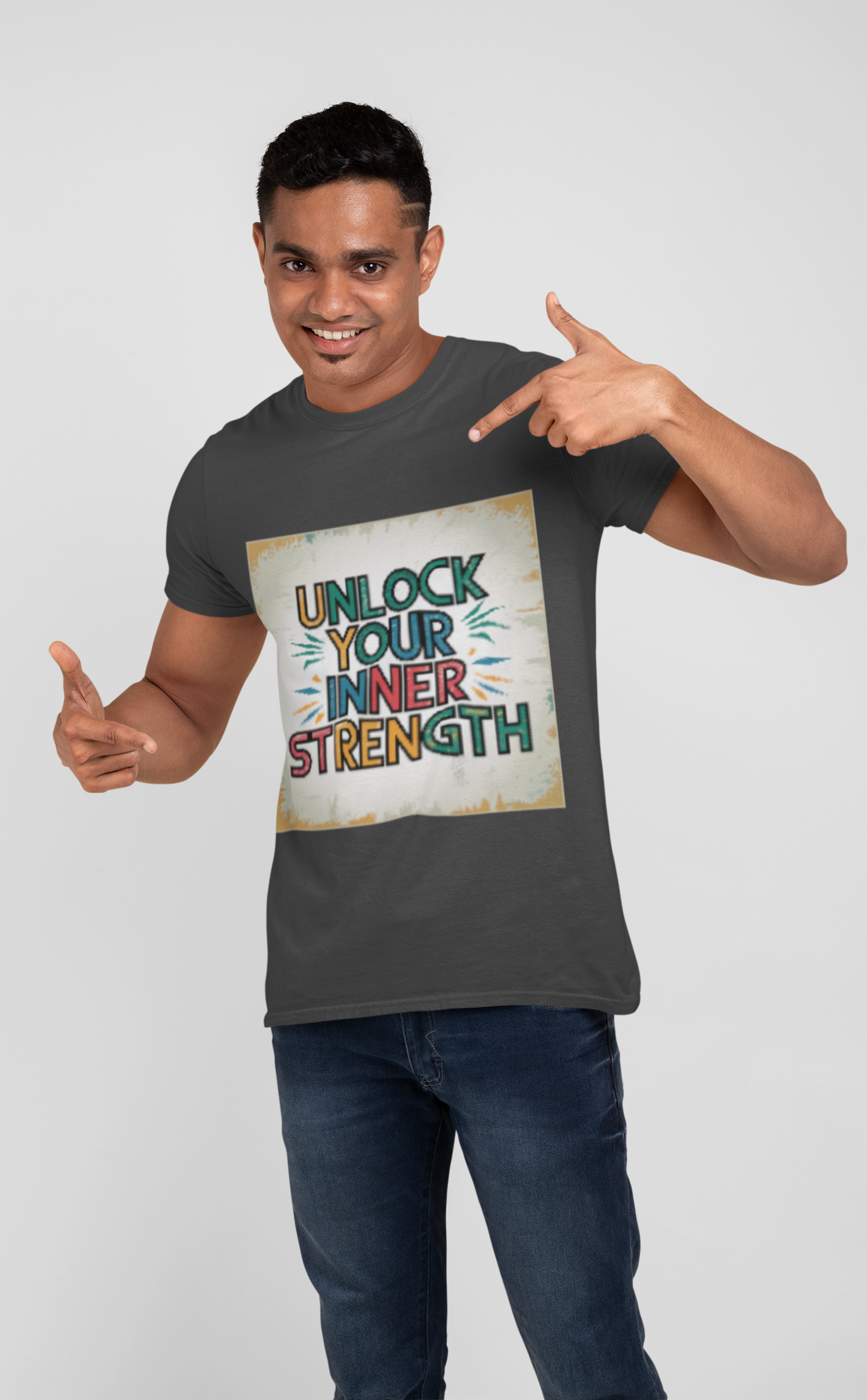 Empower Yourself: Unlocking Your Inner Strength Shirt | Inspirational Typography | Positive Affirmation T-shirt | Transform Yourself T-shirt