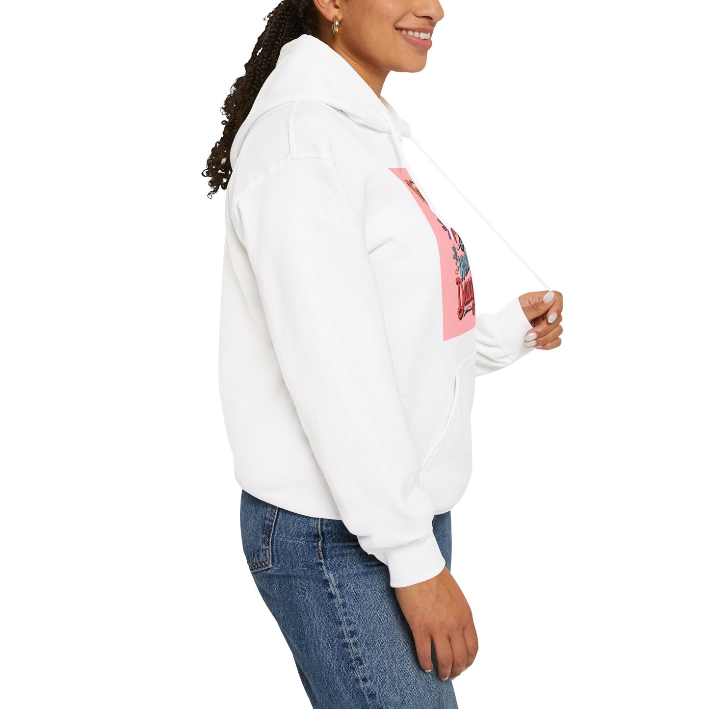 Proud Mom of a Wonderful Daughter Hoodie | Mother Daughter Love | Floral Mom Gift | Mothers Day Tee | Pink Flower Design | hoodie