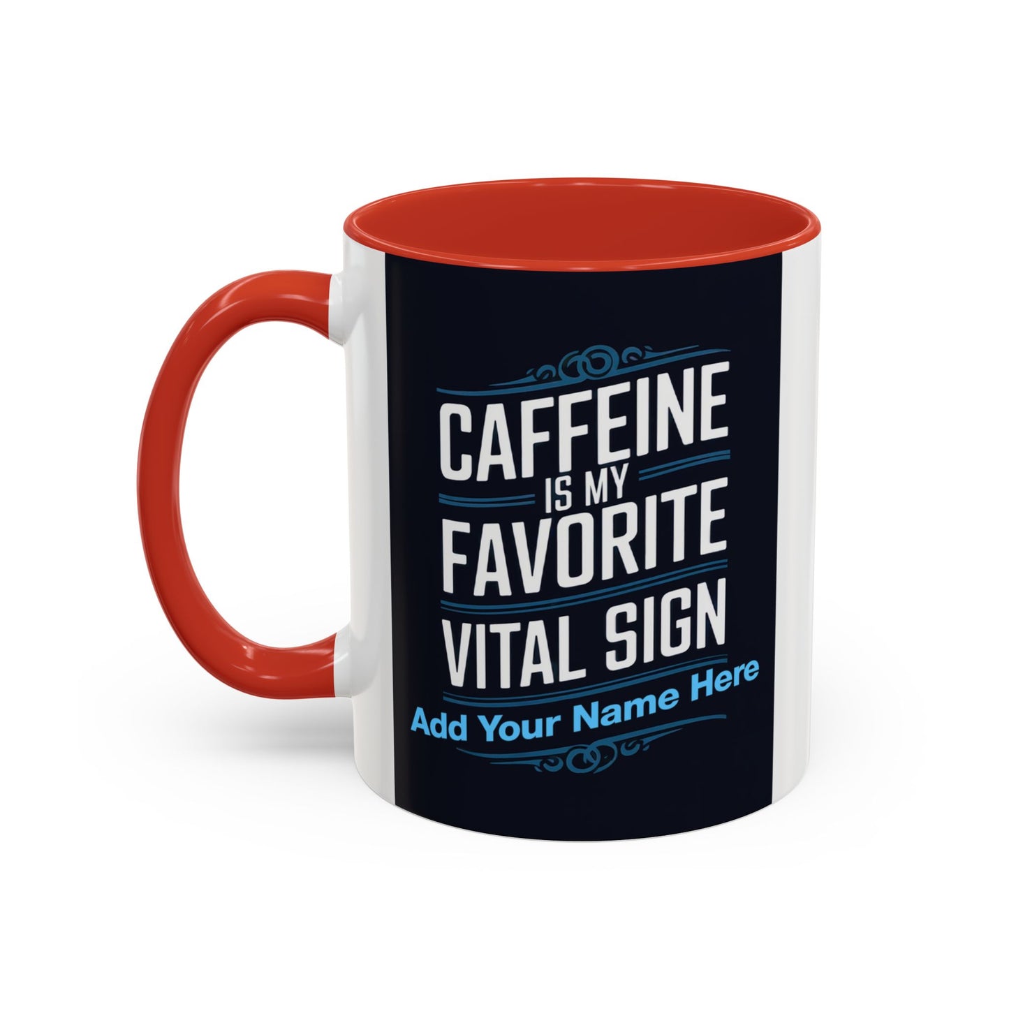 Personalized Coffee Mug | Add Your Own Name or Message |Initials Coffee Mug | Monogrammed Elegance for Your Morning | Custom Mug (11, 15oz)