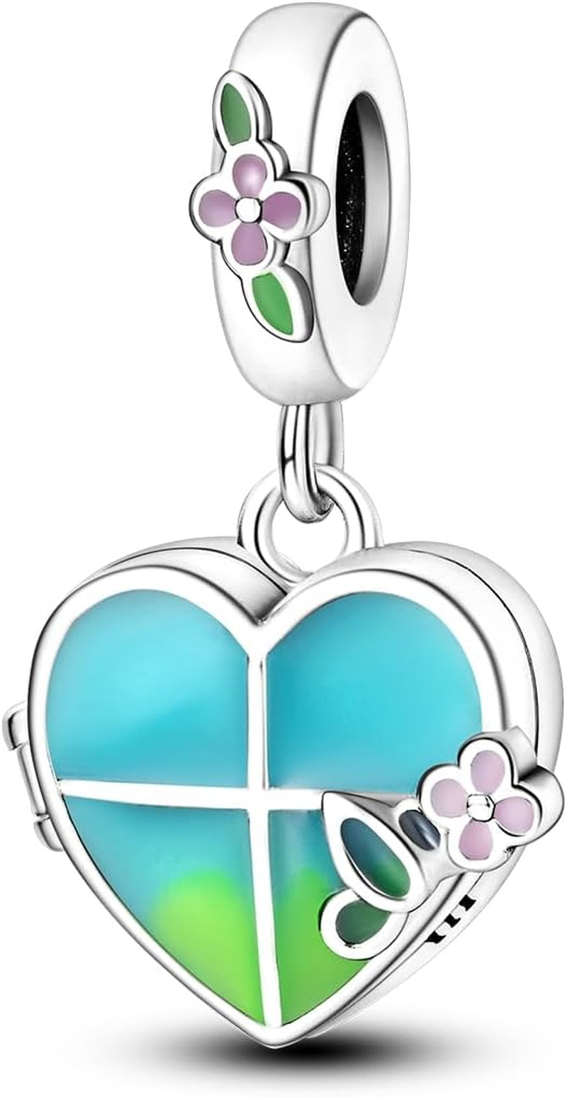 MULA 925 Sterling Silver Charms - Perfect for European Bracelets and Necklaces for Women