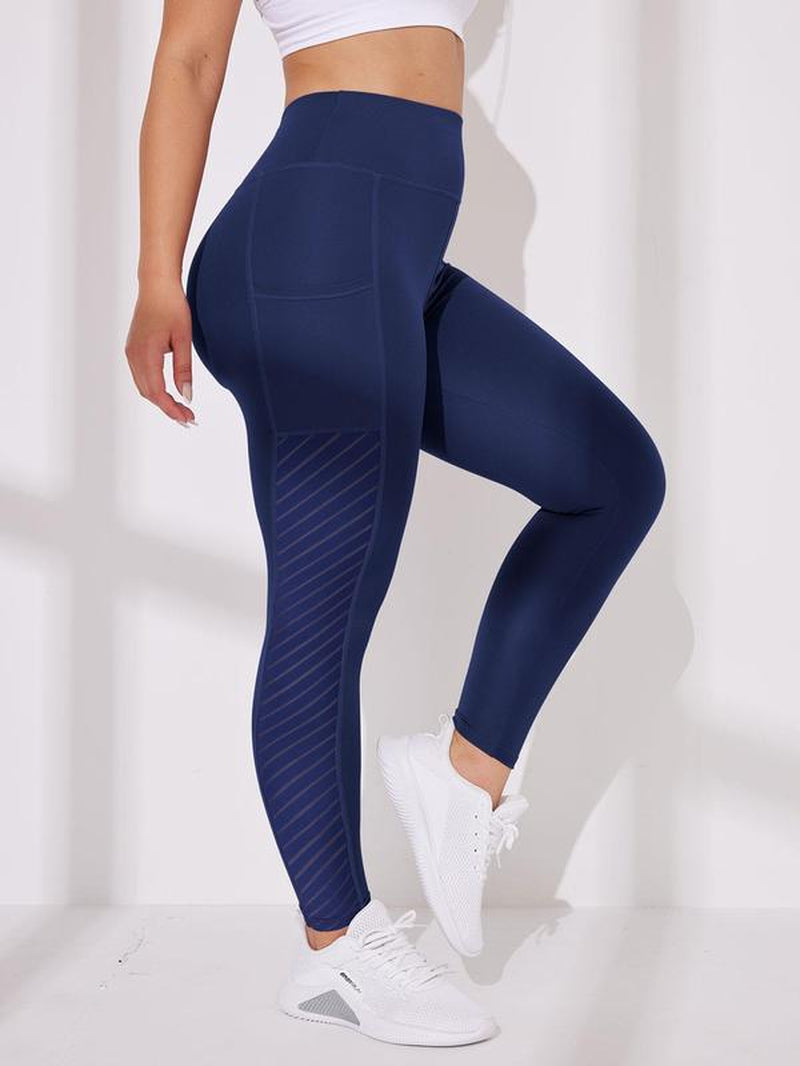 Elevate Your Workout: High Waist Pocket Leggings for Ultimate Comfort in Yoga, Gym, and Running