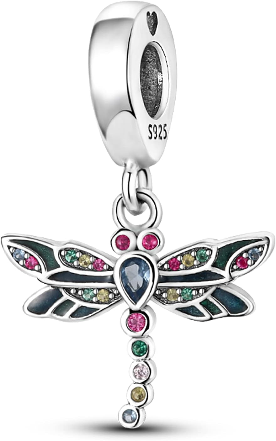 MULA 925 Silber Charms Anhänger für Armbänder - Ideal für Europäische Armbänder & Halsketten für Frauen