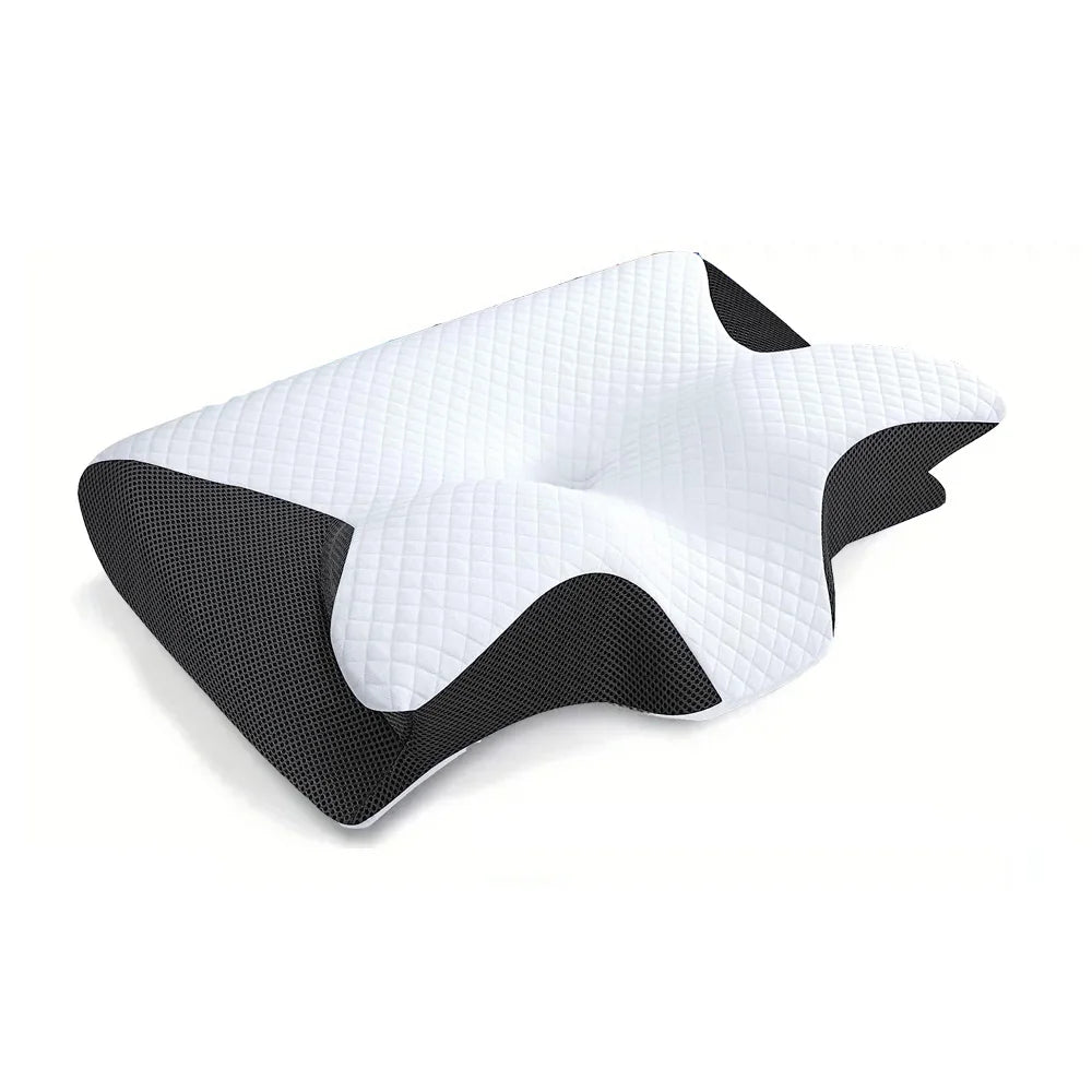 Transform Your Sleep with the Ultimate Butterfly Memory Foam Neck Pillow – Unmatched Comfort and Support for Restful Nights!