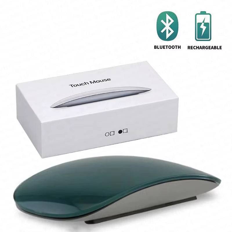 For Apple Wireless Bluetooth Rechargeable Silent Multi Arc Touch Mice Ultra-Thin Magic Mouse for Macbook Pro Air Mini Laptop PC
