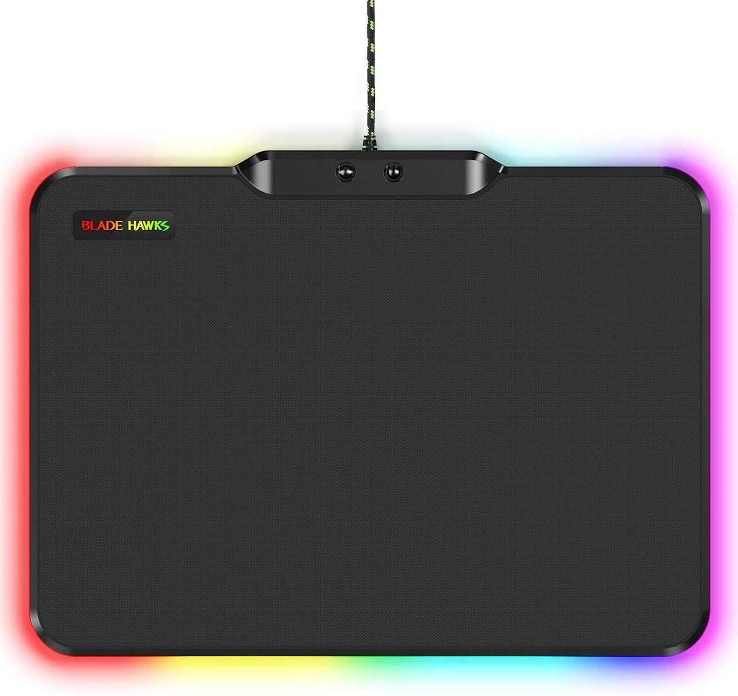 Gaming Mauspad RGB Mousepad Mit 9 Beleuchtungs Modi Dauerhaft Mittel USB TRS-64