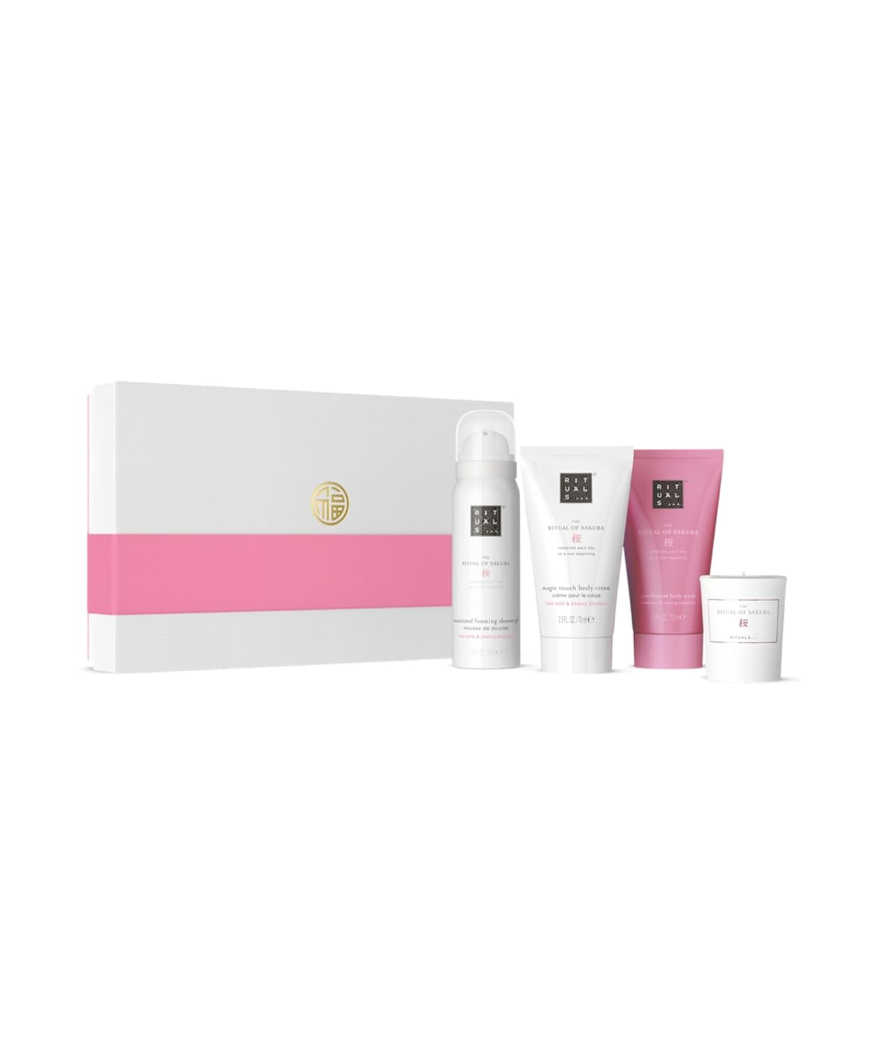 RITUALS Geschenkset the Ritual of Sakura, S – Geschenkbox Mit Produkten Für Die Körperpflege Mit Reismilch Und Kirschblüten – Pflegende Eigenschaften