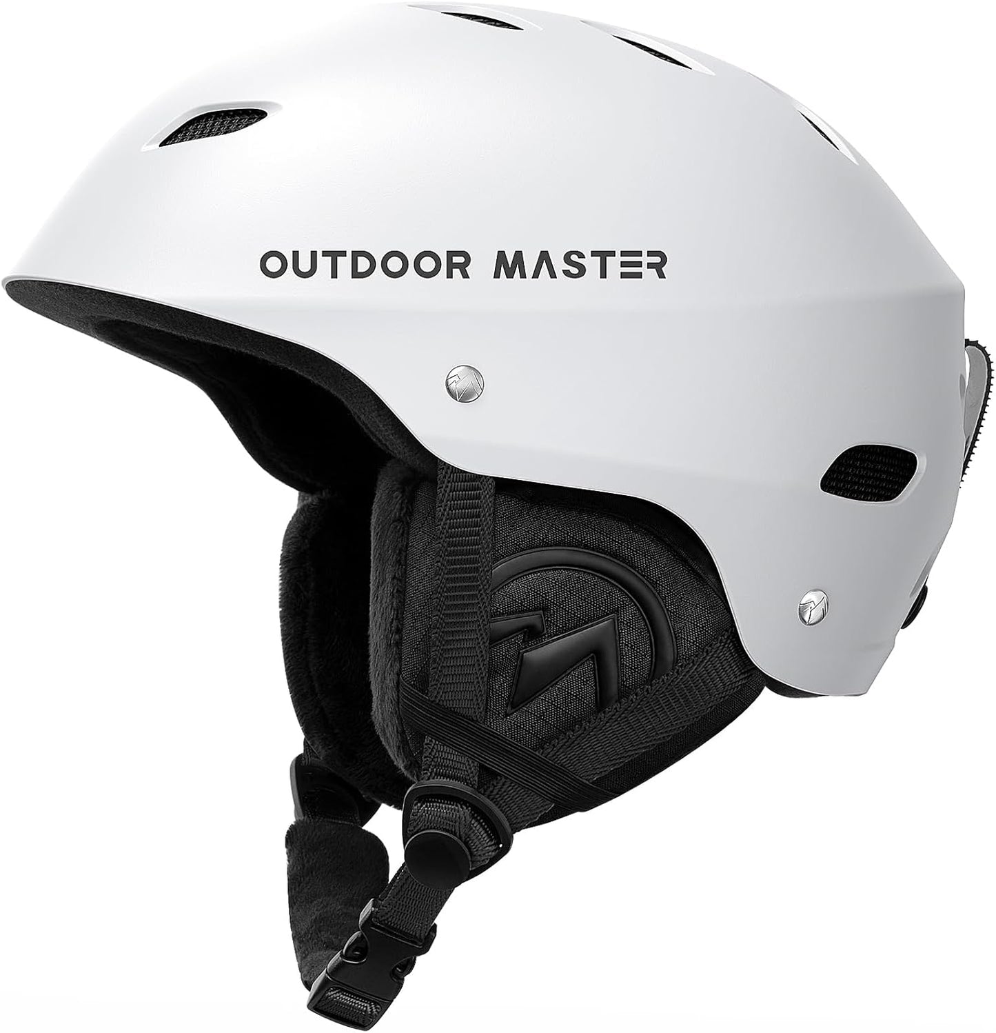 Outdoormaster Kelvin Unisex Ski Helmet - Premium Snow Sports Helmet with Ventilation System for Skiing, Snowboarding & Youth