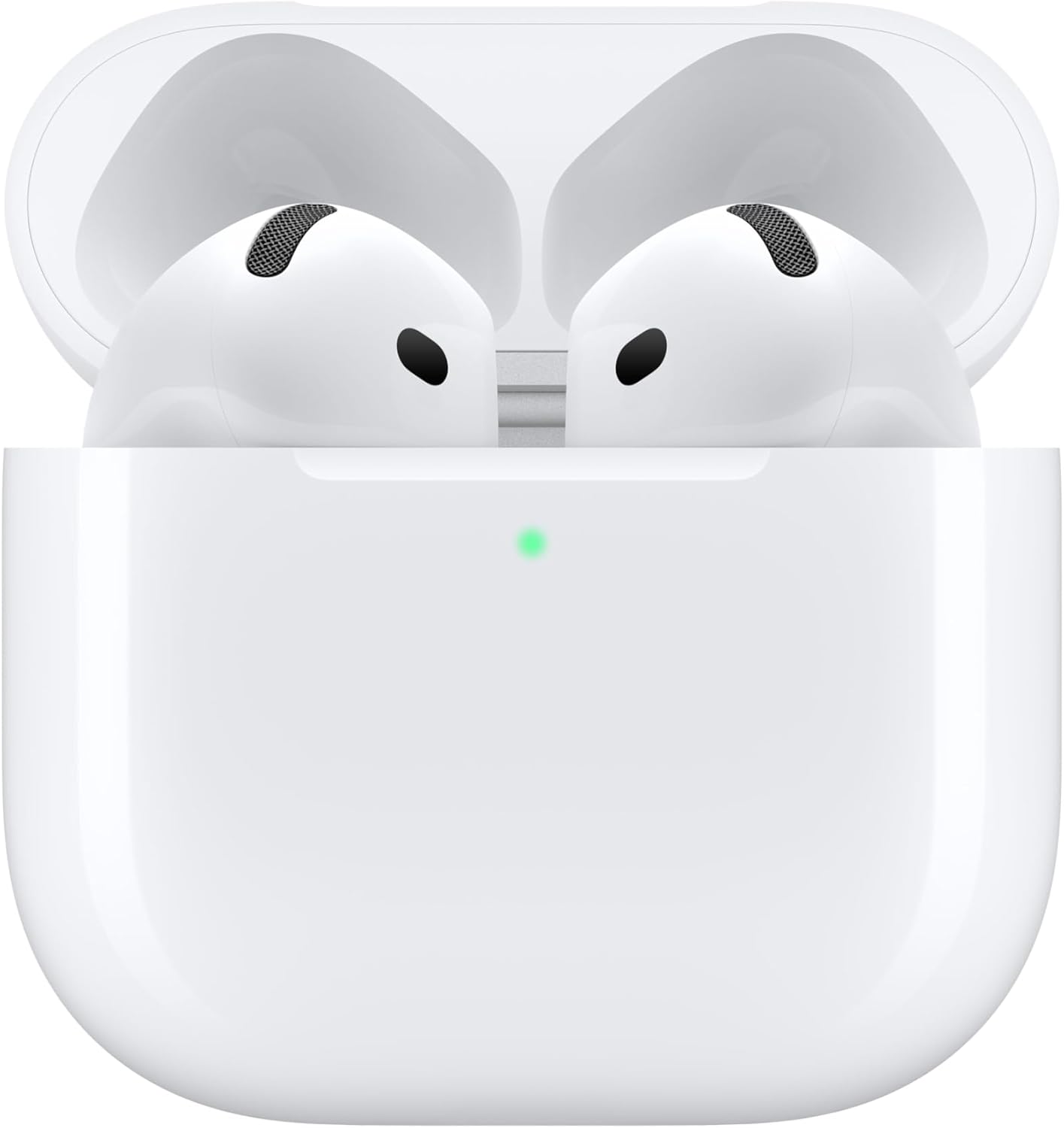 Apple Airpods 4 Kabellose Kopfhörer, Bluetooth Kopfhörer Mit Aktiver Geräuschunterdrückung, Adaptives Audio, Personalisiertes 3D Audio, Transparenzmodus, USB-C Ladecase, Kabelloses Laden