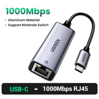 Usb-C Only Rj45