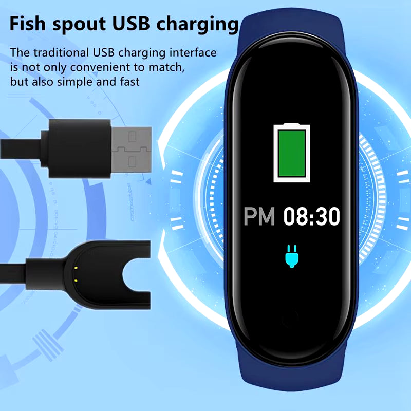 M8 Smart Watch Wireless Bluetooth Headsets Smartband Fitness Tracker Blood Pressure Sport Smart Bracelet for Sport Tracker