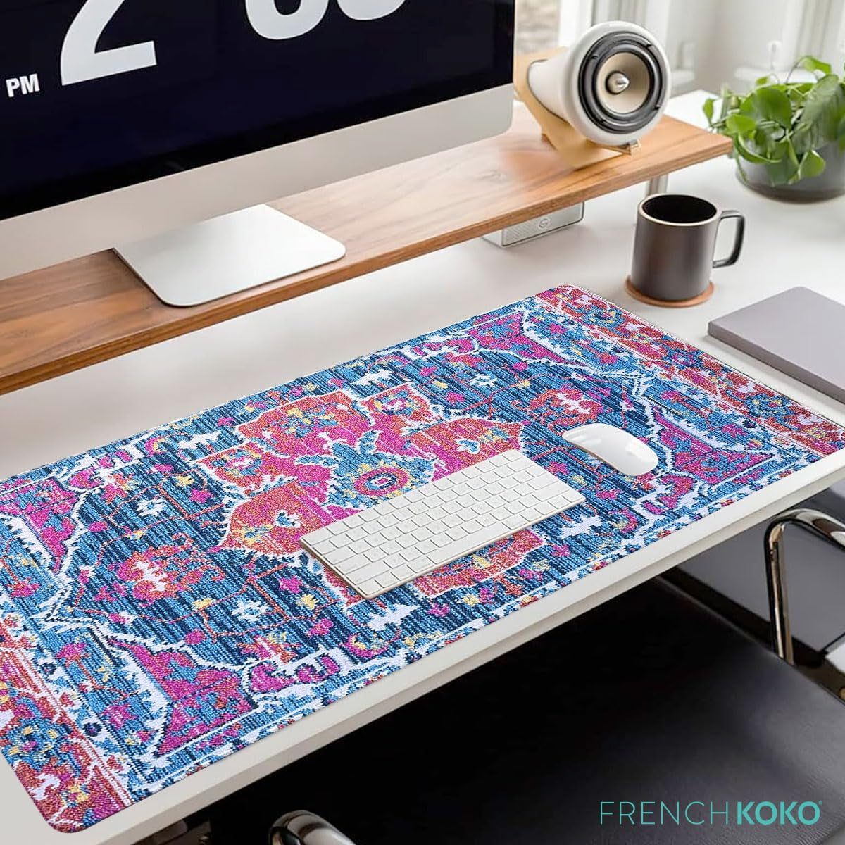 Schreibtischunterlagenschutz, GroΓ, 78.7 X 38.1 Cm, Niedliches Schreibtisch-Dekor, Laptop-Matte, Schreibtisch-Schreibunterlage, BΓΌro-Mauspad, HeimbΓΌro-ZubehΓΆr, Mauspad (Paisley Dreams)