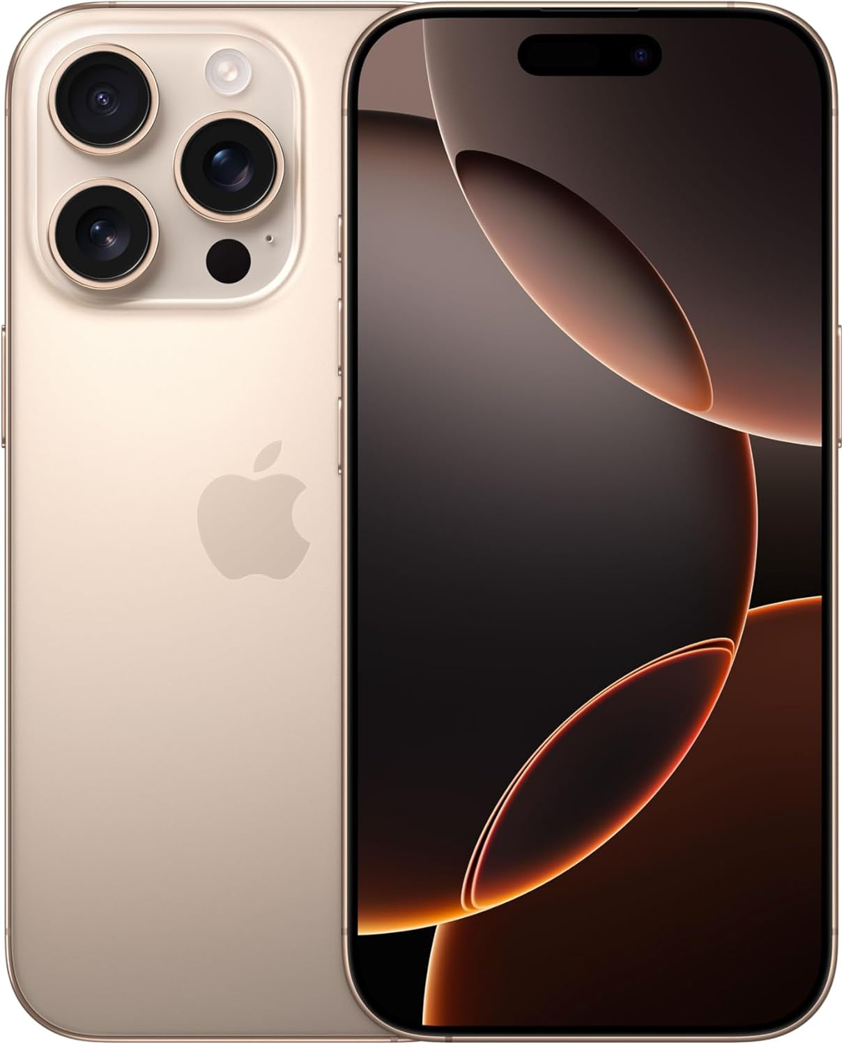 Apple iPhone 16 Pro (256GB, Titan Wüstensand) – 5G, 4K Dolby Vision, Kamerasteuerung & längere Batterielaufzeit