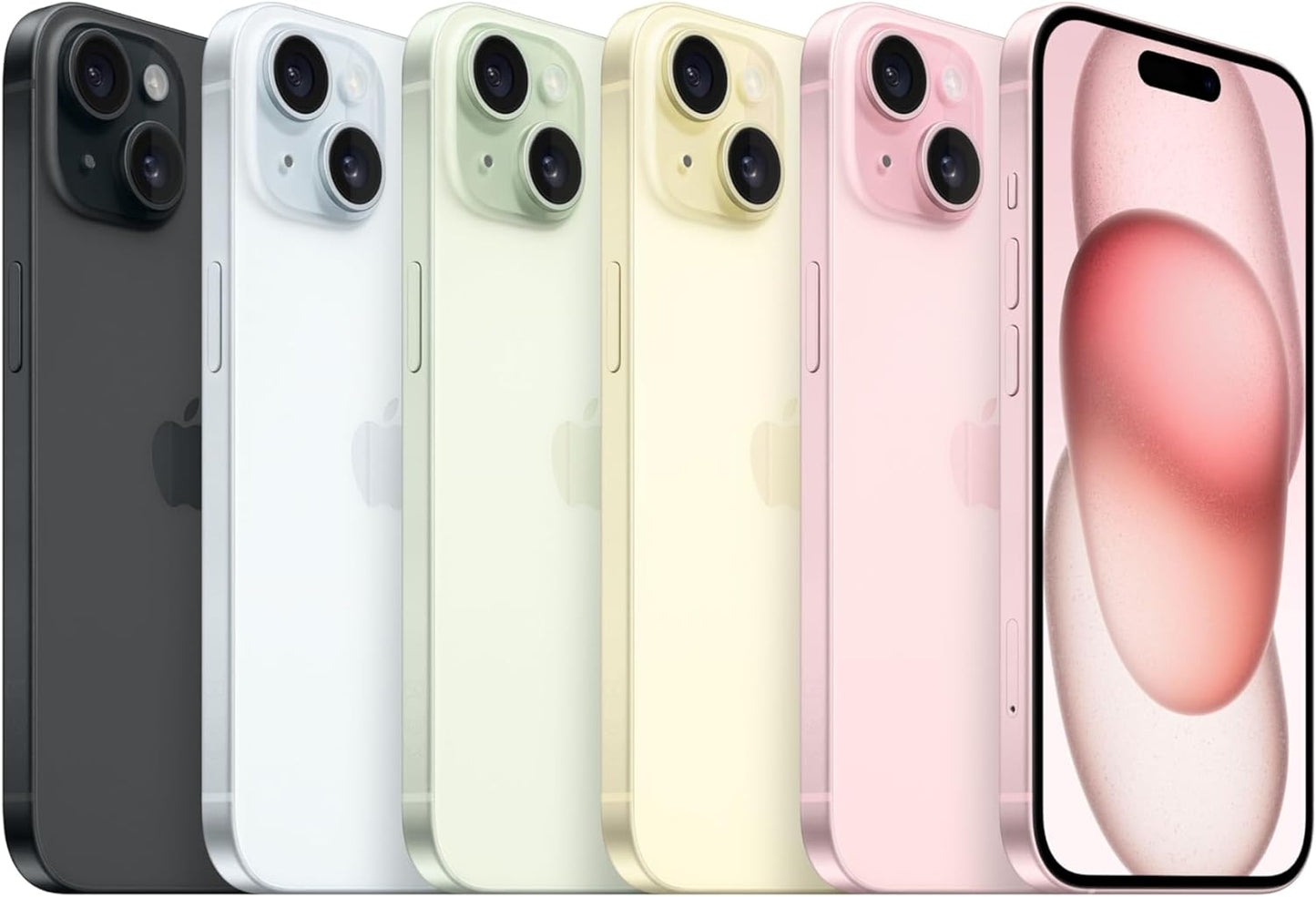 Apple iPhone 15 (256GB, Black) – Dynamic Island, 48MP Camera, A16 Bionic Chip, Super Retina XDR Display, USB-C & 5G Connectivity