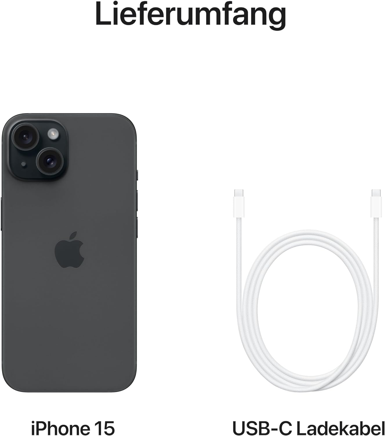 Apple Iphone 15 (128 GB) - Schwarz