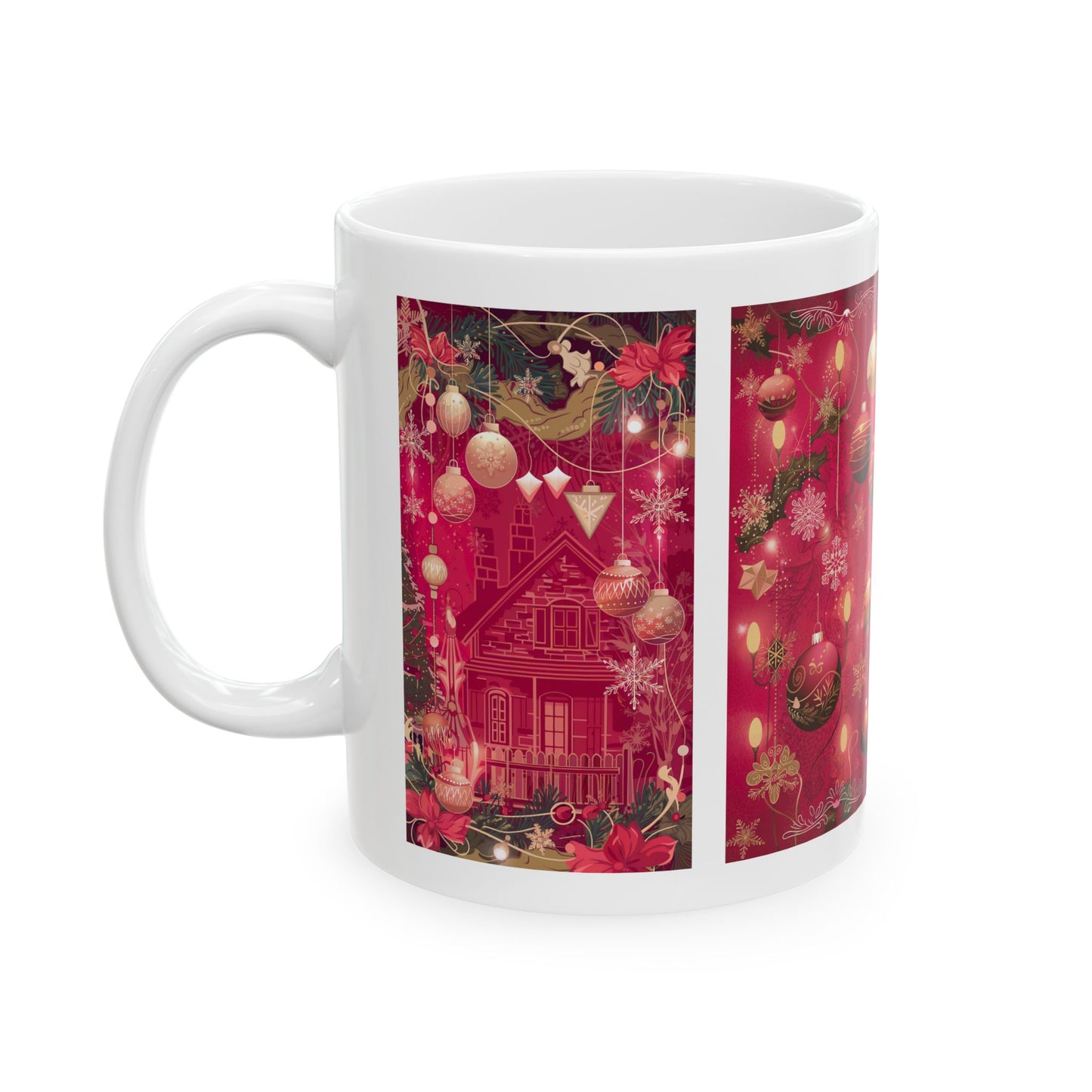 Christmas Village Mug | Holiday Magic Coffee Cup | Festive Winter Scene | Vintage Christmas Design | Christmas Mug | Christmas Lover Mug