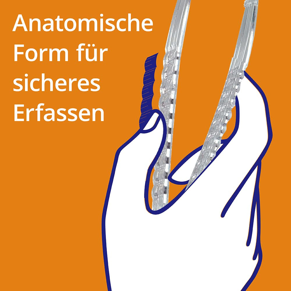 Einmalpinzetten - 50 Stück Sterile Kunststoffpinzetten für private Nutzer, Arztpraxen und Krankenhäuser – Ideal für eine angenehme Anwendung!