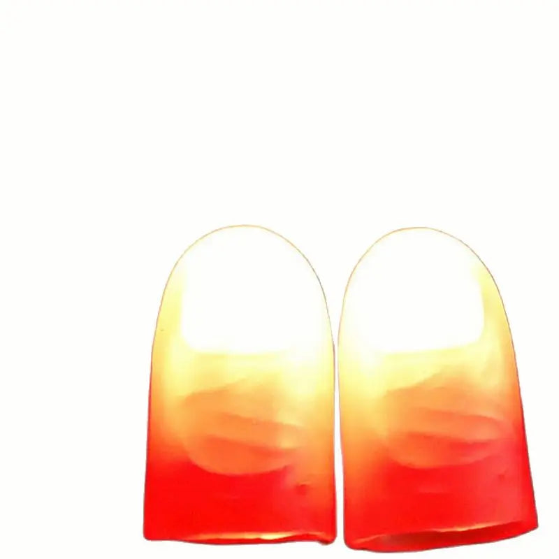 2/4PCS Magic Trick Fingers Thumbs with LED Battery Powered Magic Props Halloween Magic Trick Fingers Thumbs Toys for Child Adult