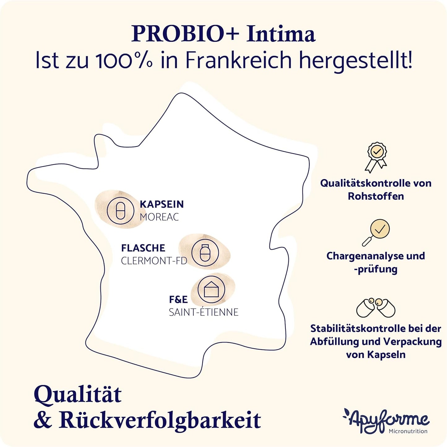 - Probiotika Für Frauen Intimflora - Bis Zu 40 Milliarden Kbe/Tag - 4 Lactobacillus-Stämme: Reuteri, Rhamnosus, Crispatus Und Acidophilus - 60 Magensaftresistente Kapseln - Probio+ Intima