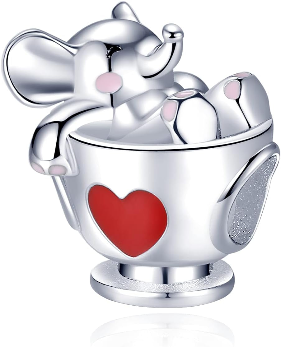 MULA 925 Silber Charms Anhänger – Perfekt für Europäische Armbänder und Halsketten, ideal für Frauen