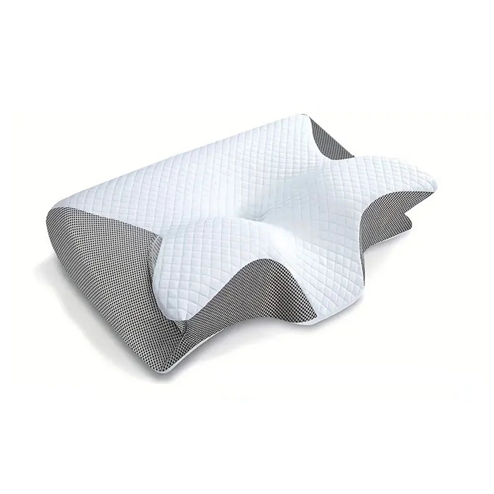 Transform Your Sleep with the Ultimate Butterfly Memory Foam Neck Pillow – Unmatched Comfort and Support for Restful Nights!