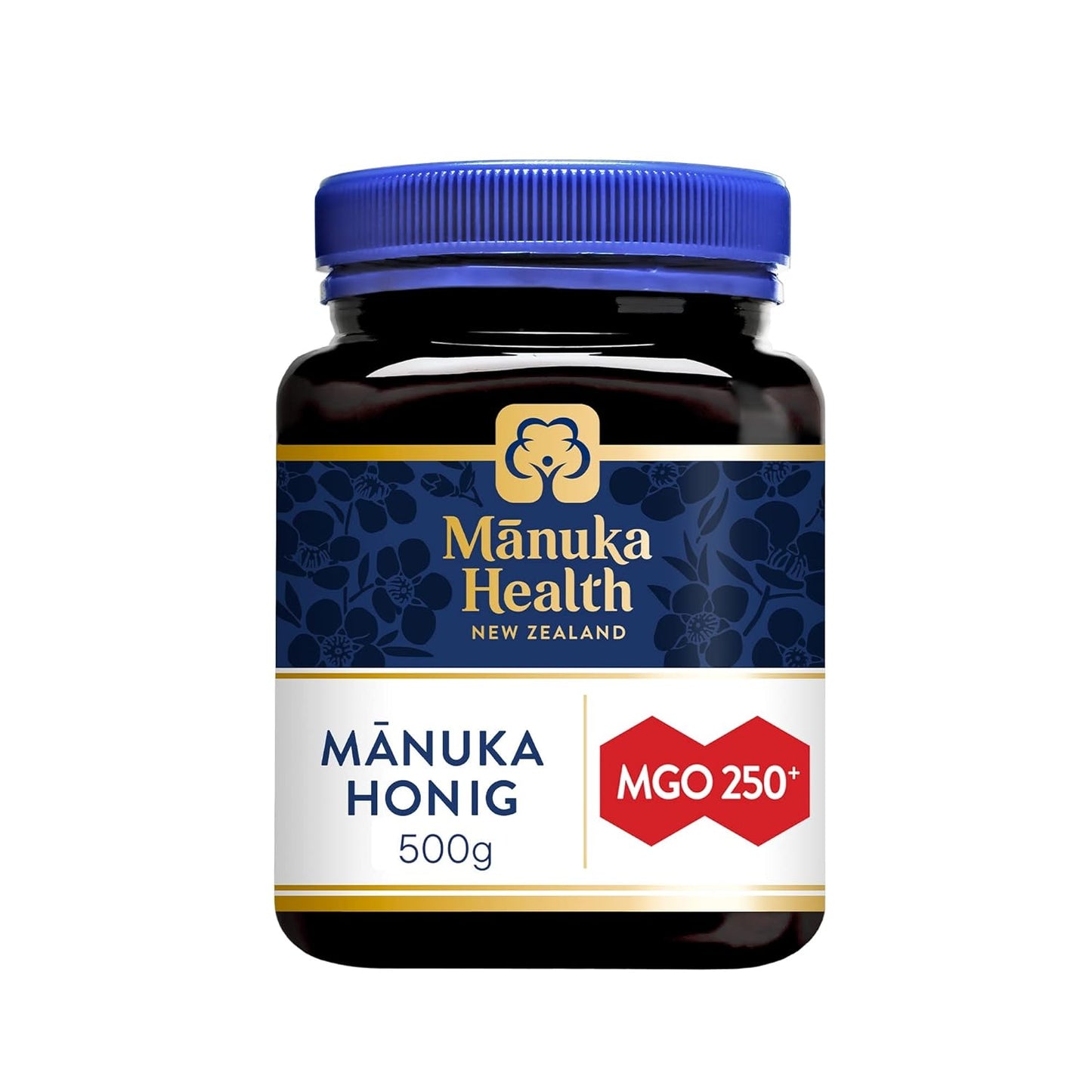 Manuka Health - Manuka Honig MGO 250+ (500 G) - 100% Pur Aus Neuseeland Mit Zertifiziertem Methylglyoxal Gehalt
