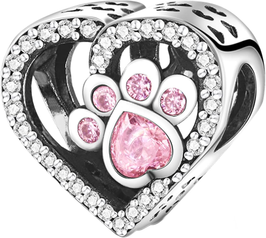 MULA Charms Anhänger Silber 925 Für Armbänder, Kompatibel Mit Europäischen Armbändern Und Halskette Für Frauen