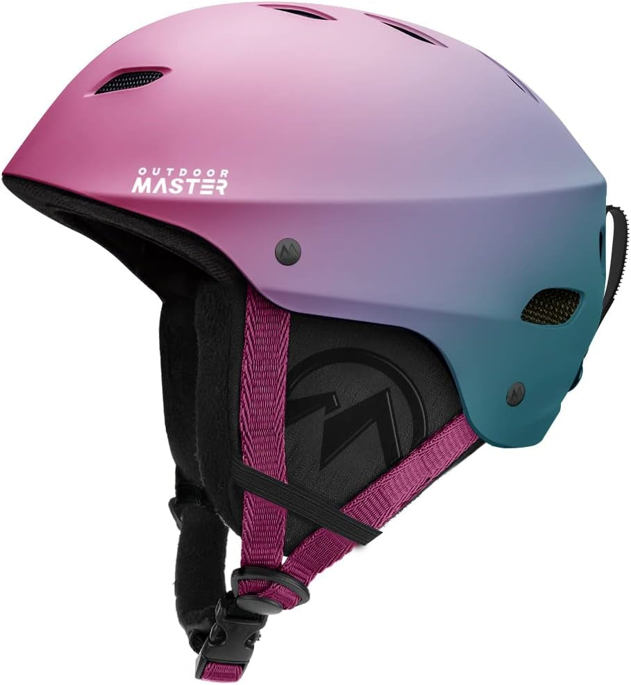 Outdoormaster Kelvin Unisex Ski Helmet - Ultimate Snow Sports Protection for Men, Women & Youth with Ventilation System