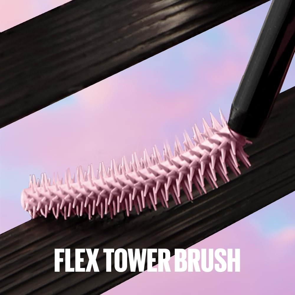 Maybelline New York Schwarze Wimperntusche Für Extrem Lange Wimpern, Lash Sensational Sky High Mascara, Very Black, 7,2 Ml