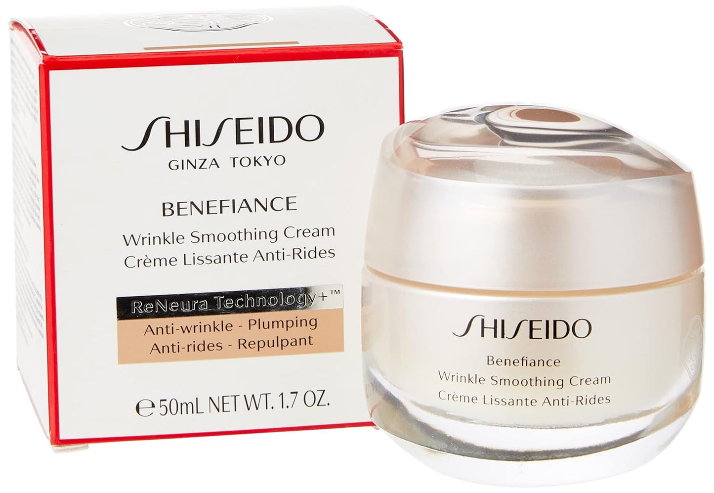 Shiseido Benefiance Wrinkle Smoothing Cream, 50Ml