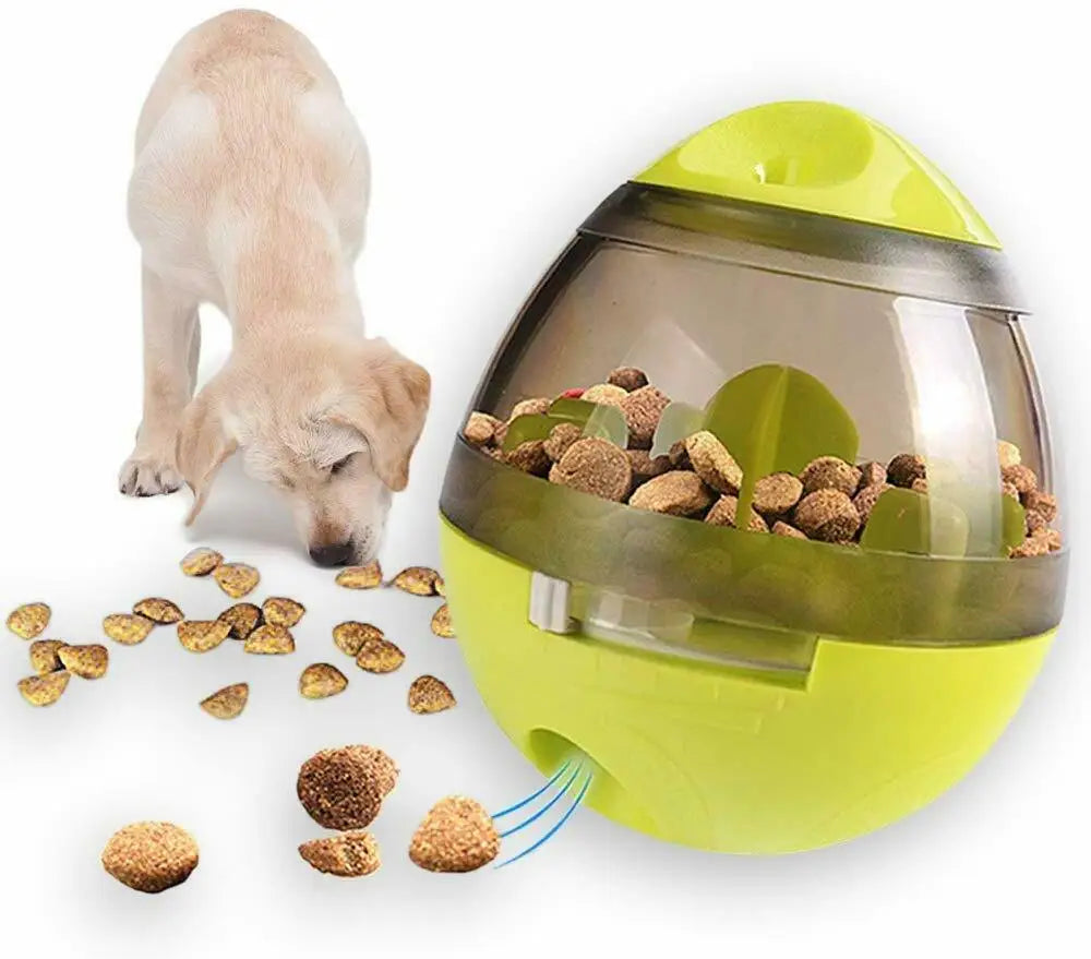 Interactive Dog Toys Slow Food Ball Food Dispenser IQ Treat Ball Smarter Pet Toys For Dogs Playing Training Balls Pet Supplies