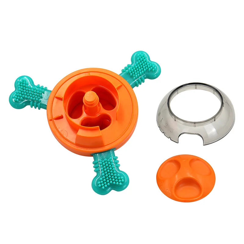 Pet supplies: UFO shaped tumbler, leakage ball, cat dog automatic feeder, dog puzzle and boredom relief tool, dog grinding toy