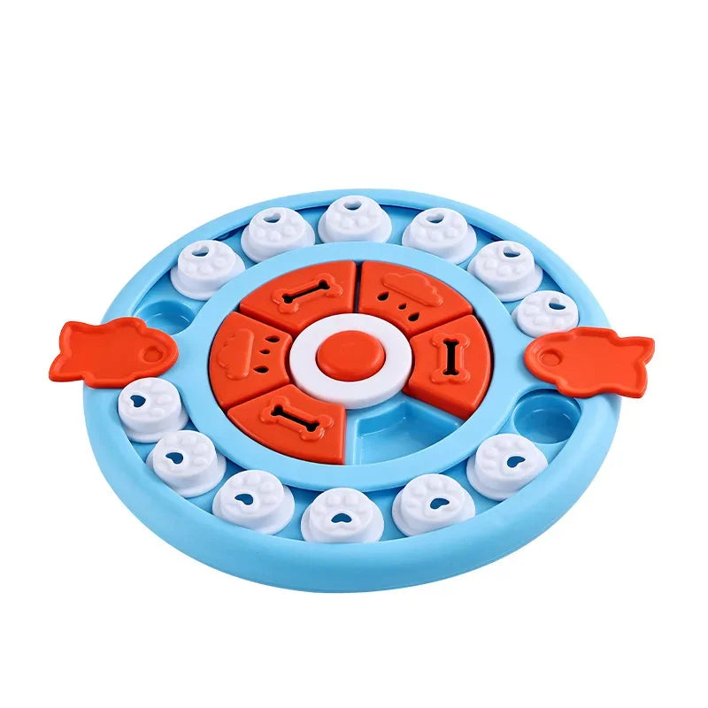 Anti-Choking Tableware Dog Licking Plate Pet Supplies Dog Puzzle Toys Slow Feeder Interactive Increase Puppy IQ Food Dispenser