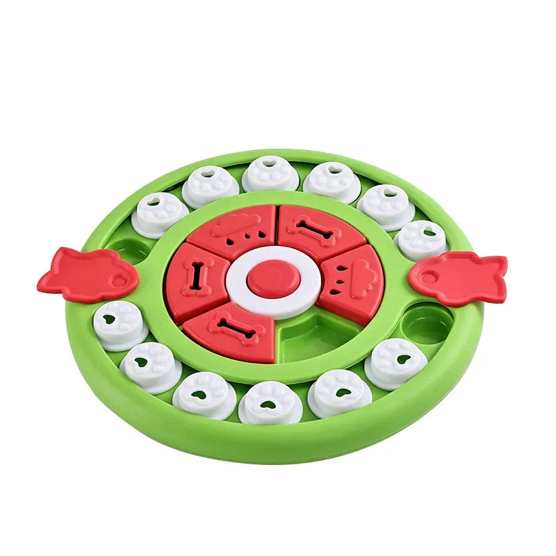 Anti-Choking Tableware Dog Licking Plate Pet Supplies Dog Puzzle Toys Slow Feeder Interactive Increase Puppy IQ Food Dispenser