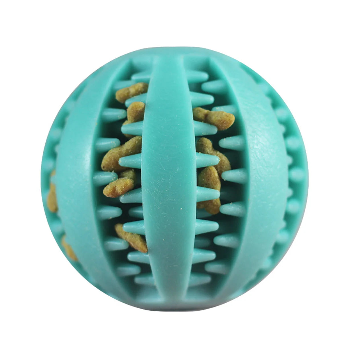 Natural Rubber Pet Dog Toys Dog Chew Toys Tooth Cleaning Treat Ball Extra-tough Interactive Elasticity Ball5cm for Pet Products
