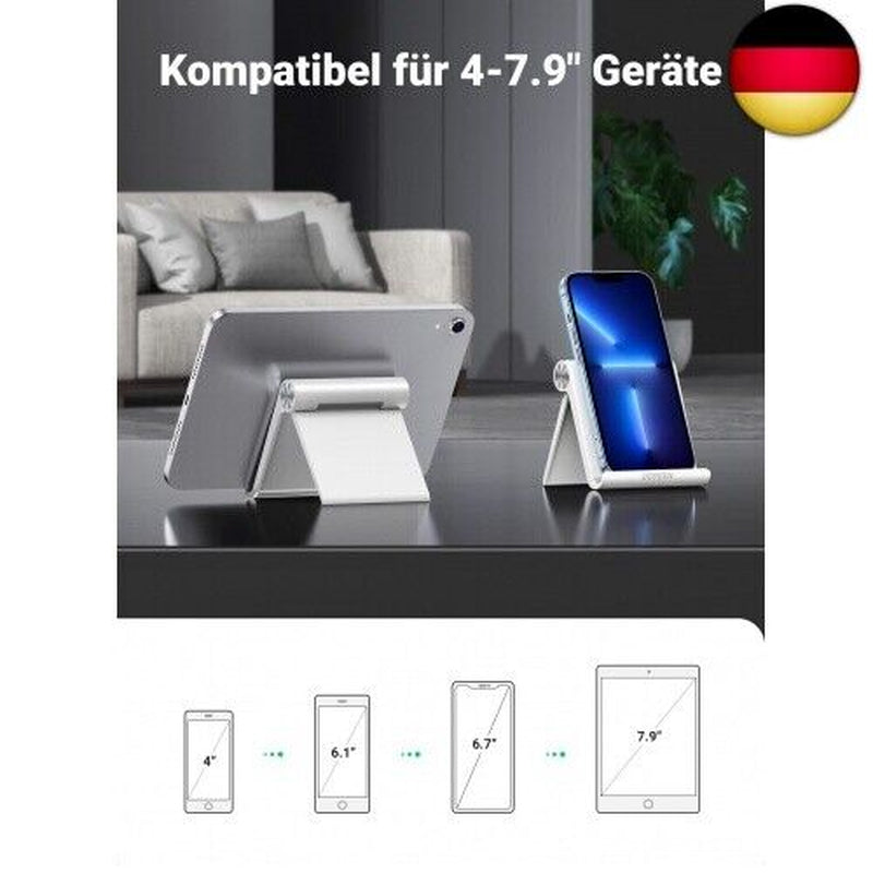 UGREEN Handy Ständer Tisch Handy Halter Handyhalterung Tisch Aufsteller